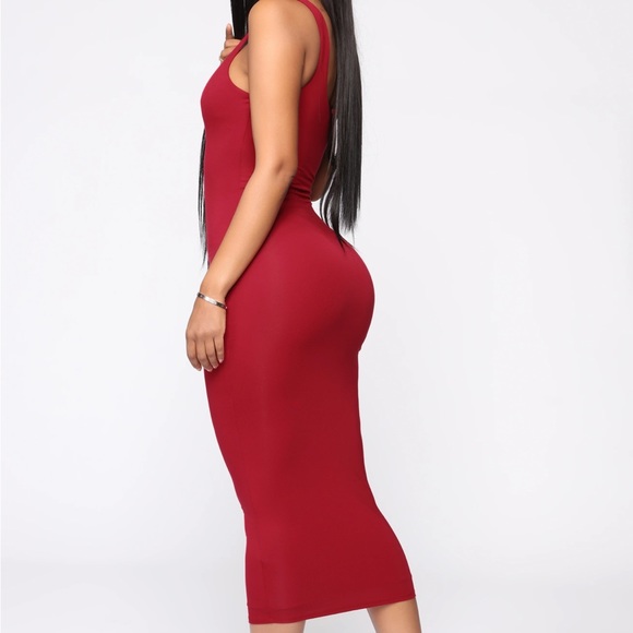 Your Needs Met Dress - Red - Picture 3 of 7